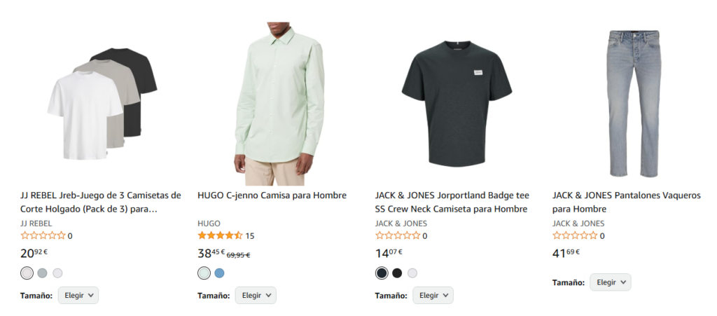 Accesorios de moda con un 50% de descuento en Amazon