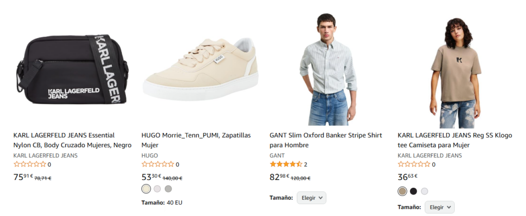 Zapatos de diseño con oferta del 50% en Amazon