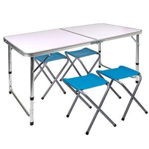 AKTIVE Mesa plegable portátil...