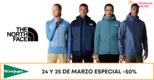 Chollazos en The North Face: Hasta -50% en El Corte Inglés