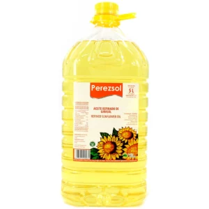 Aceite Refinado de Girasol Perezsol 5L – Alta Calidad